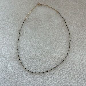 🤍 euc | stone gold layering necklace